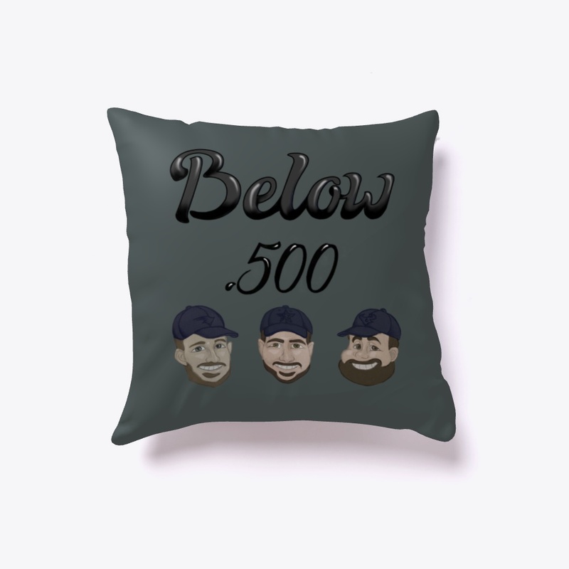 Below .500 Pillow