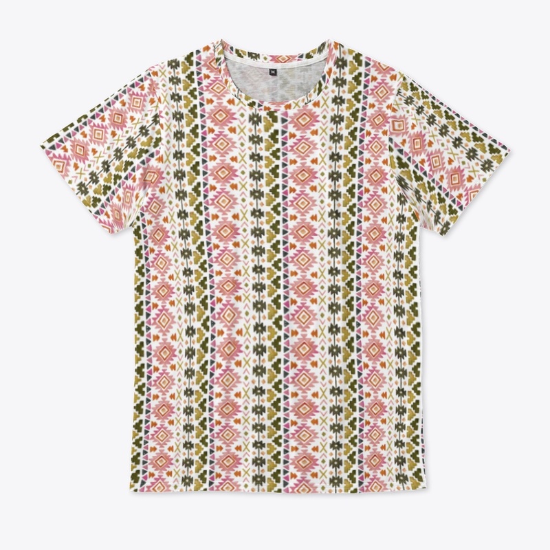 Watercolor boho tribal Unisex Tee