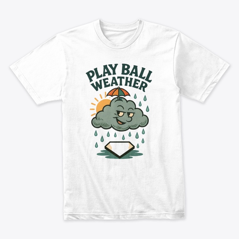 Playful Weather Baseball Tee