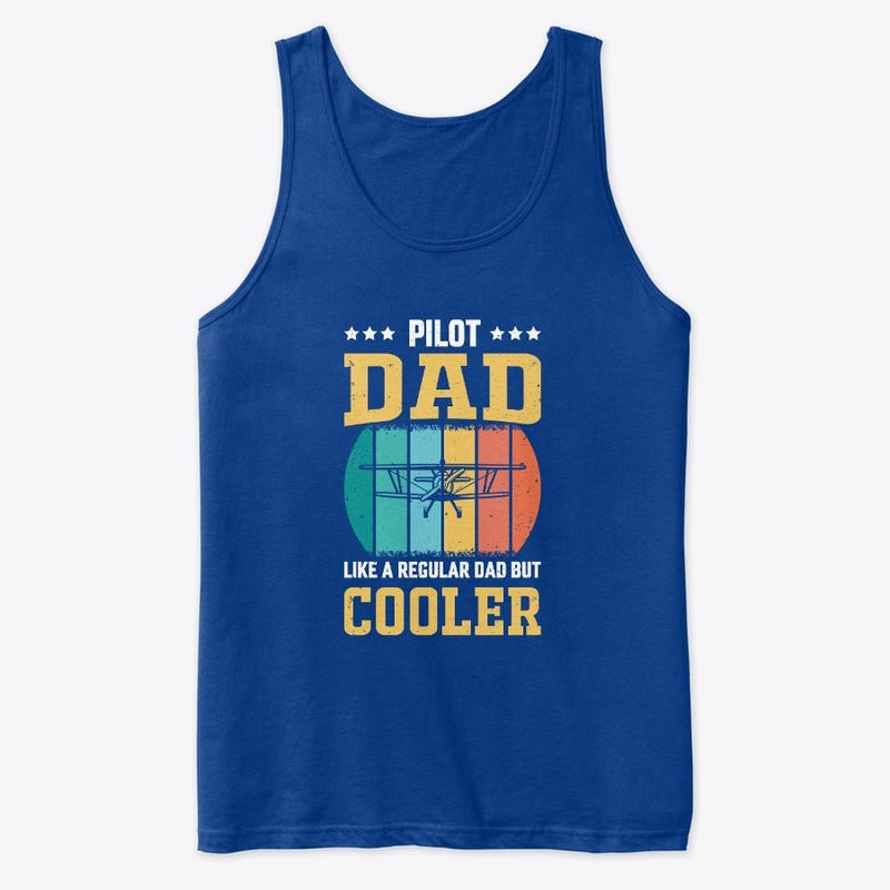 Pilot Dad Like A Regular Dad Vintage tee