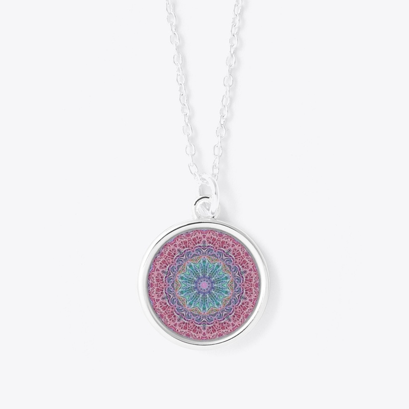 Blue and Pink Kaleidoscope
