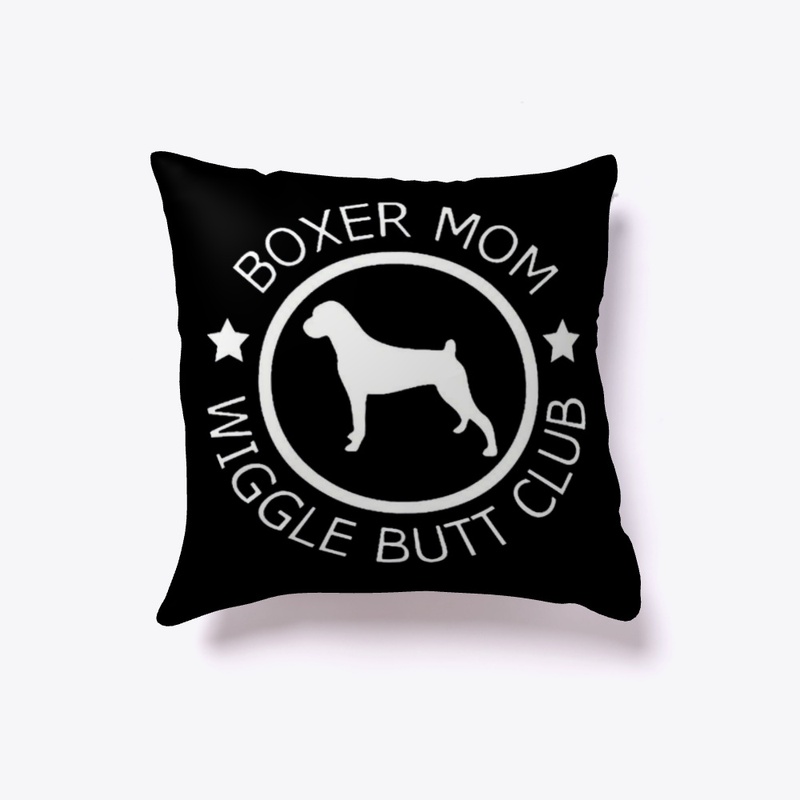Boxer Mom Wiggle Butt Club T-Shirt
