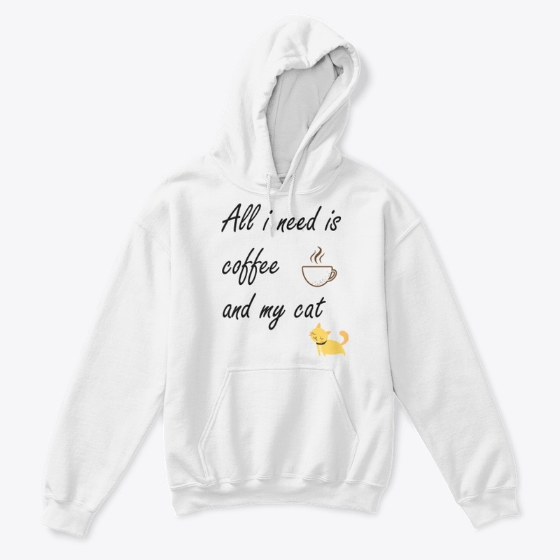  All I Need Is Coffee & my cat T-Shirt