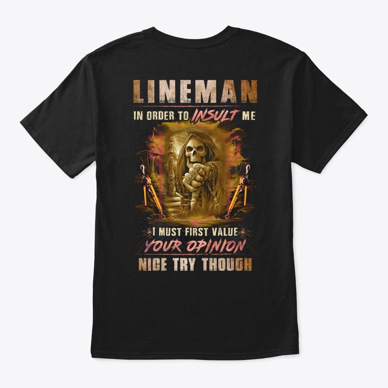 Tough Lineman Hoodie