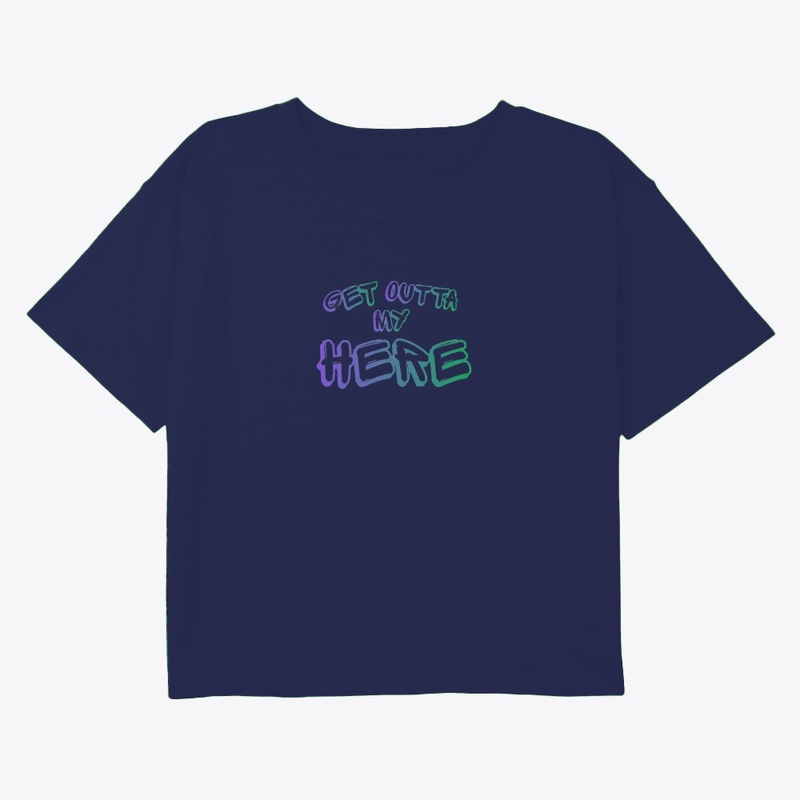 My here tee shirt hoodie 