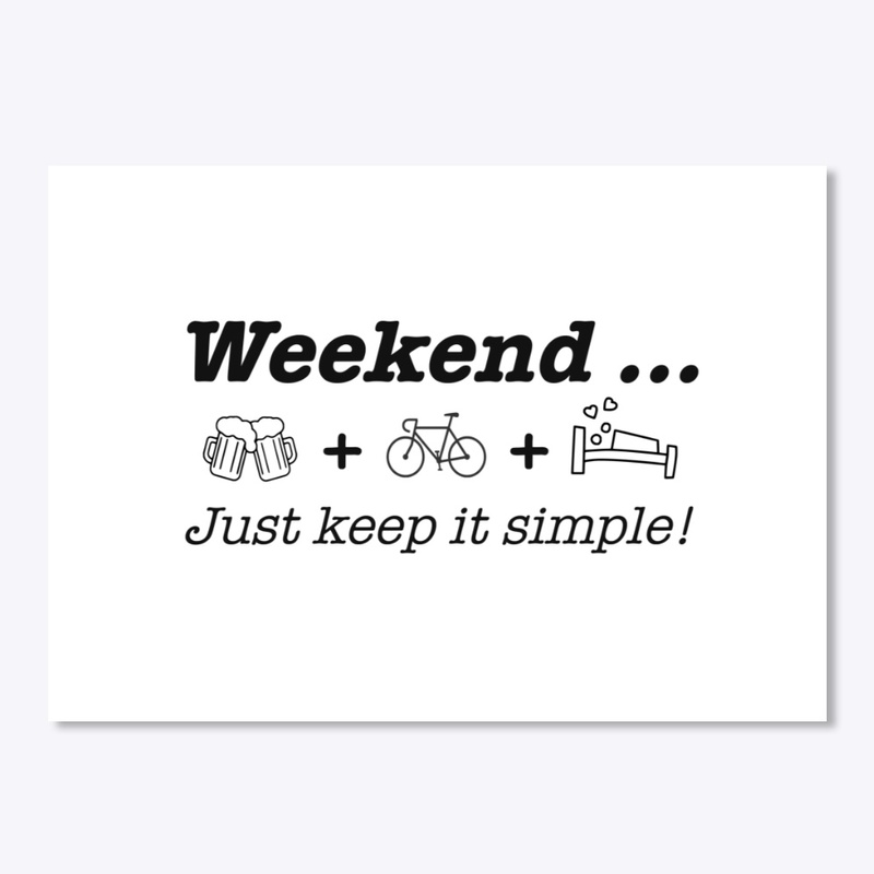 Weekend planning!