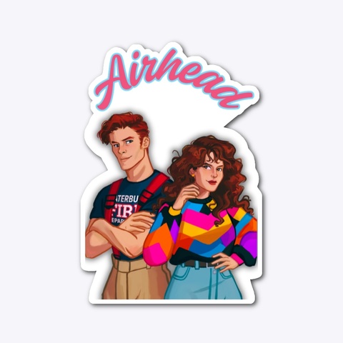 Airhead Sticker Standard T-Shirt Front