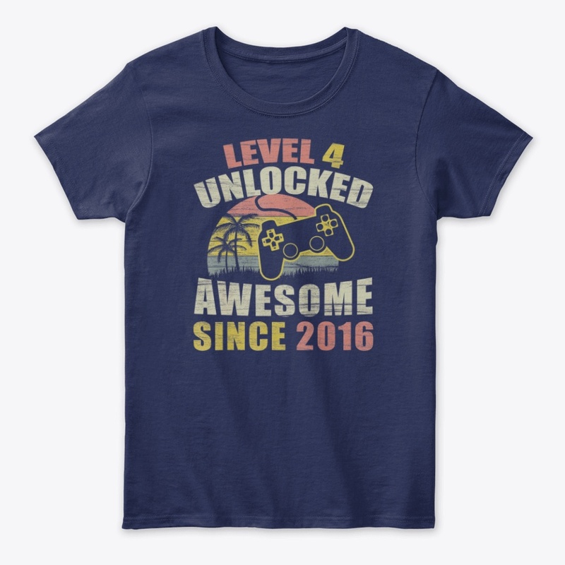 4th Birthday Awesome 2016 Gamer Level 4