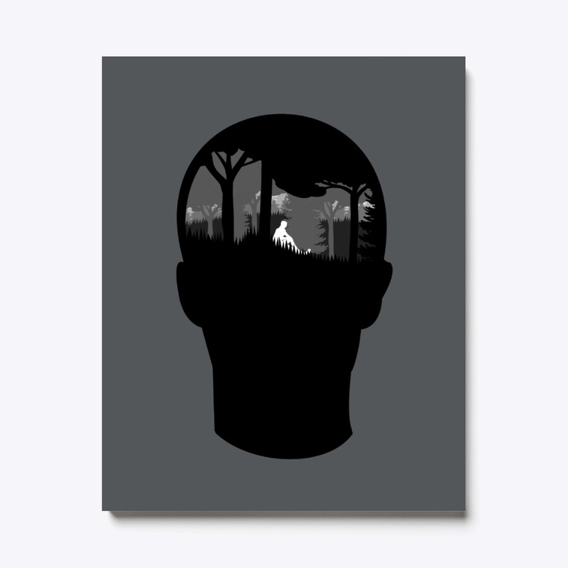 garden of the mind (grayscale)