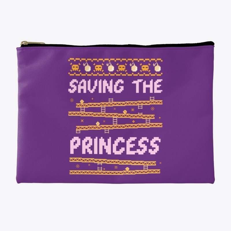Gamer Saving Princess Ugly Sweater