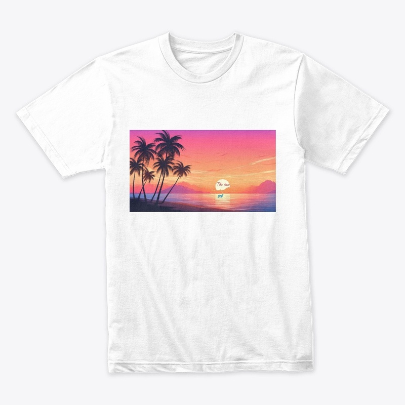 The sun set view t-shirt 