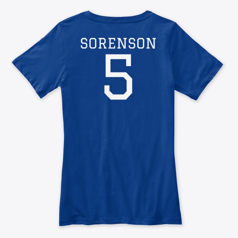 Tate Sorenson Fan Shirt in Blue