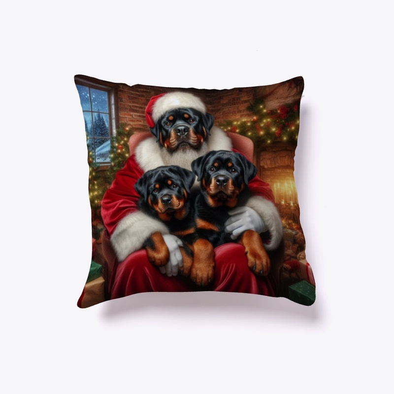Rottweiler's Christmas Eve