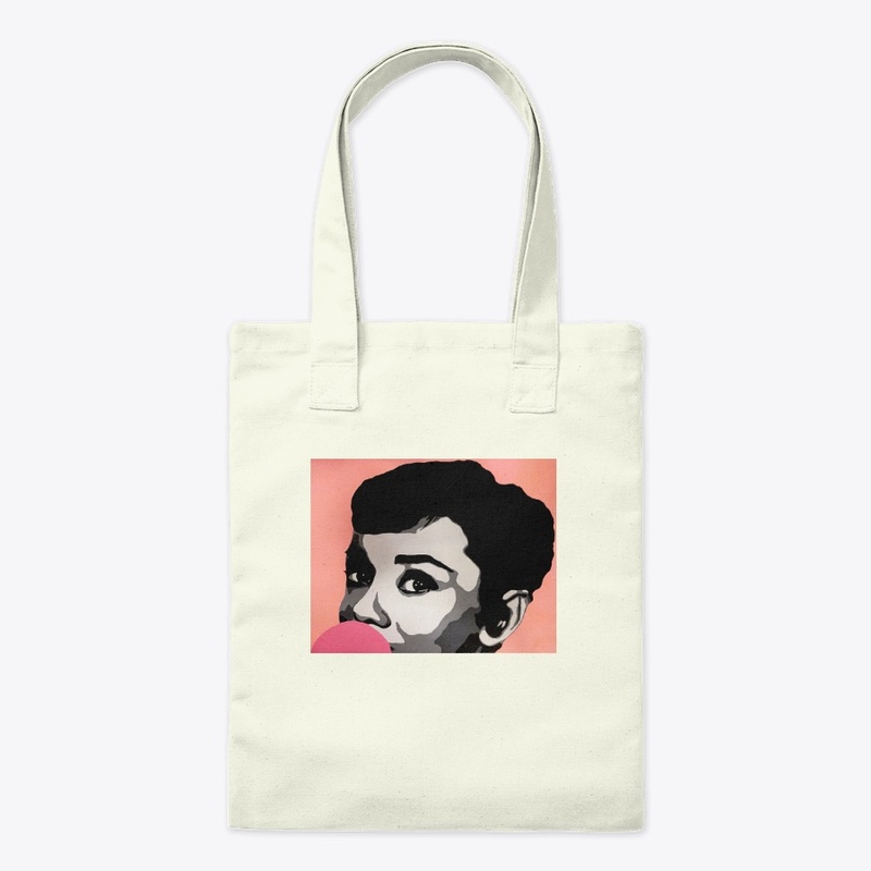 Audrey Hepburn Eyes Landscape