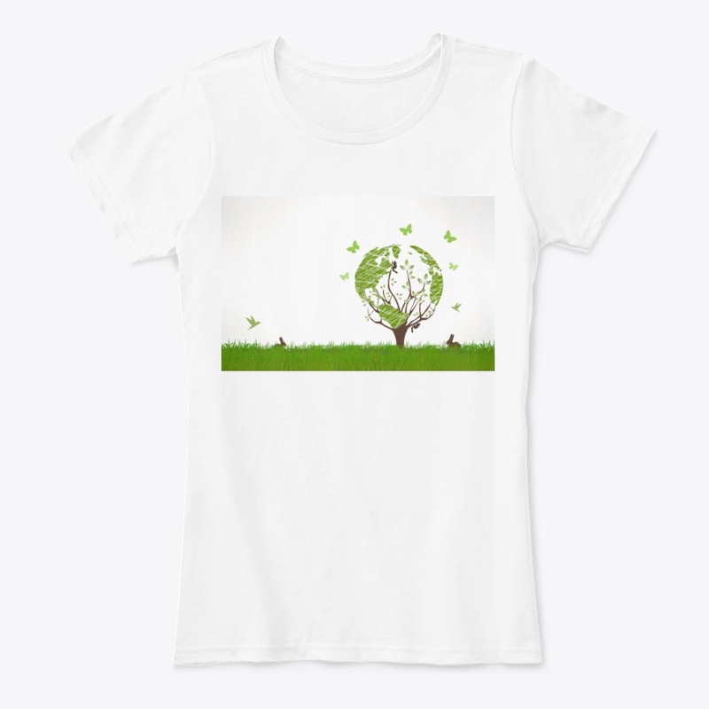 women's shirt about the environment