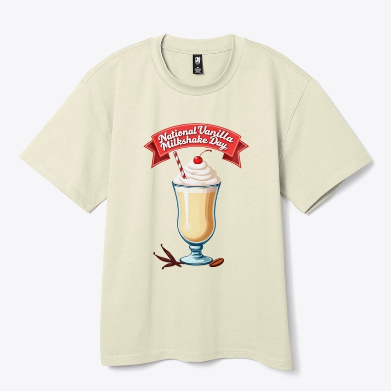 Vanilla Milkshake Vibes Tee