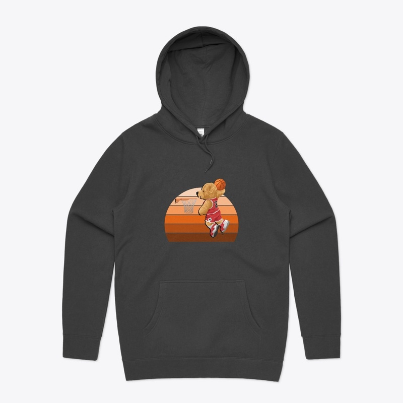 Toy Bear Basketball Sunset Sports