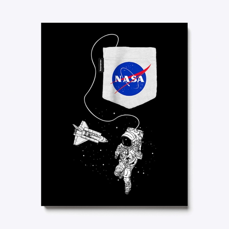 Pocket Astronaut Space Shuttle in Space