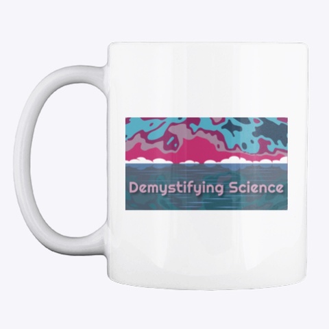 Cosmic Echo White T-Shirt Front