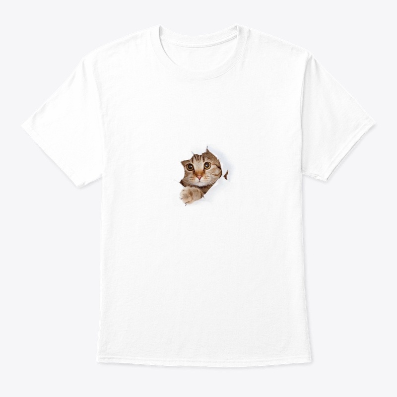 Cat printed Tshirt