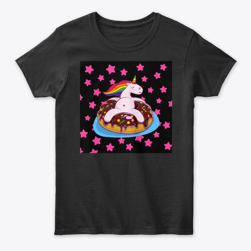 Unicorn and Donut T-shirt