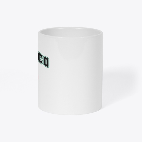 Mexico Rules Football Mug White T-Shirt Right