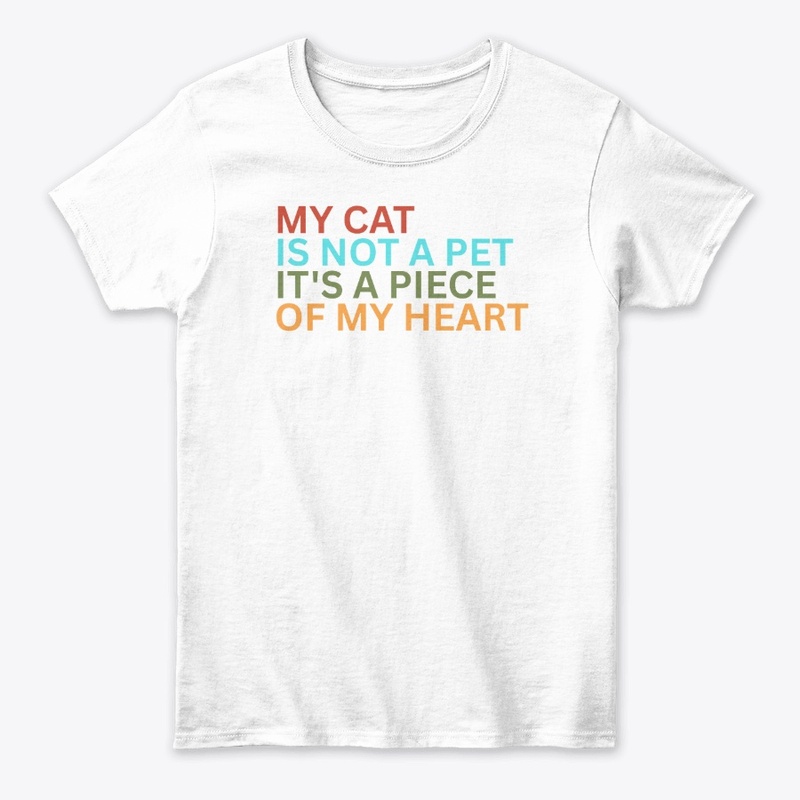 My Cat Is Not a Pet – Premium Cotton Tee