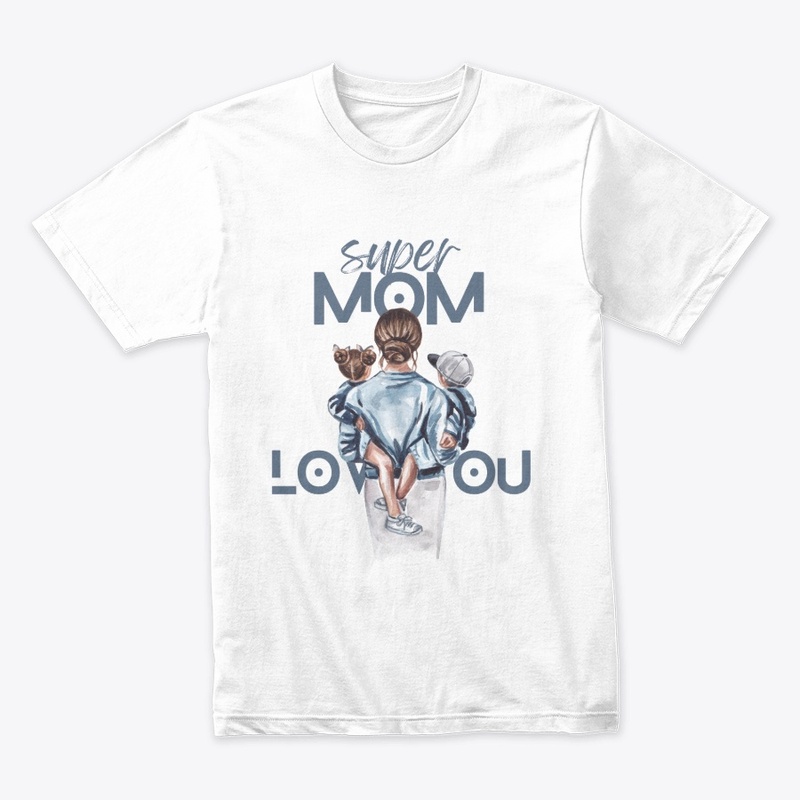 supper mom Unisex Premium TShirt 