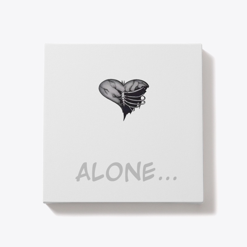 ALONE...