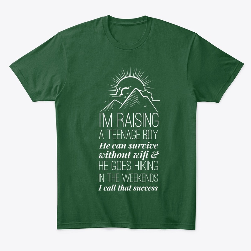 Raising Teenage Boy Hiker Succes