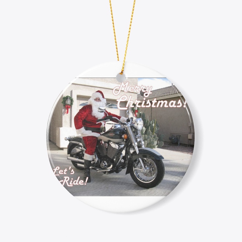 Merry Christmas Let's Ride