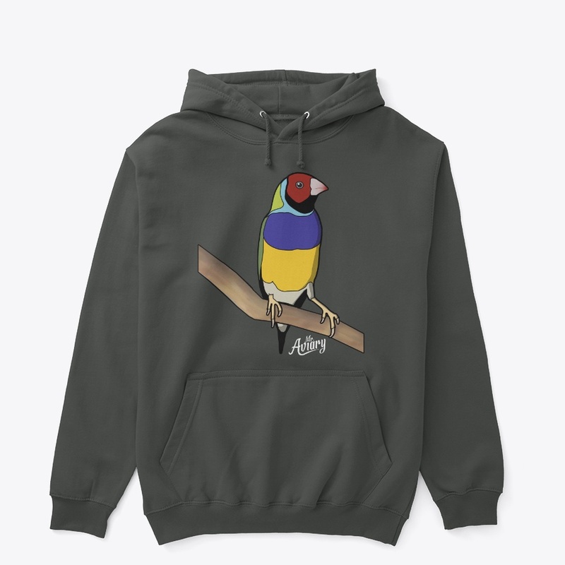 Purple-Breasted Gouldian Finch Front