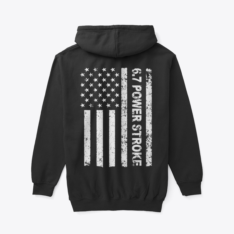 6.7 Power Stroke Diesel American Flag