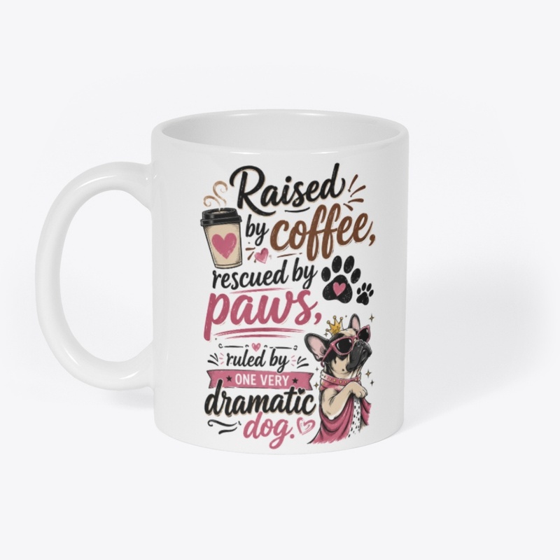 Coffee &amp; Chaos Dog Tee