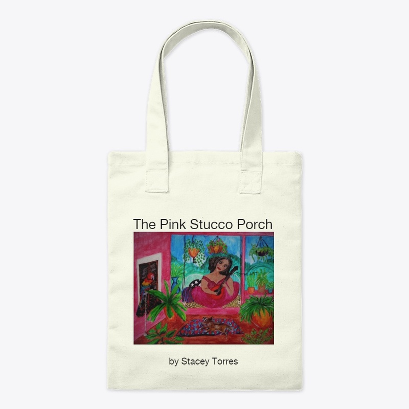 The Pink Stucco Porch