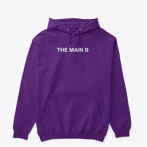 La Main Purple Camiseta Front
