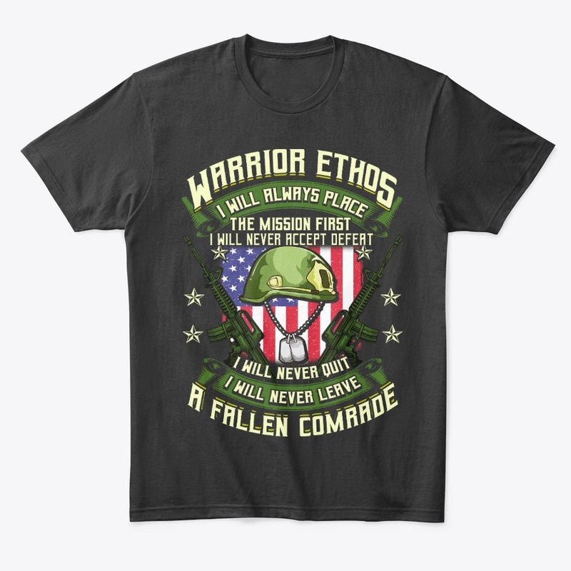 Meaningful Veteran Gift - Warrior Ethos