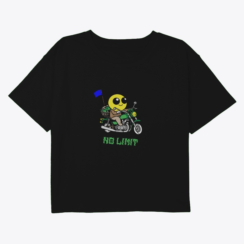 smiley face biker adventure