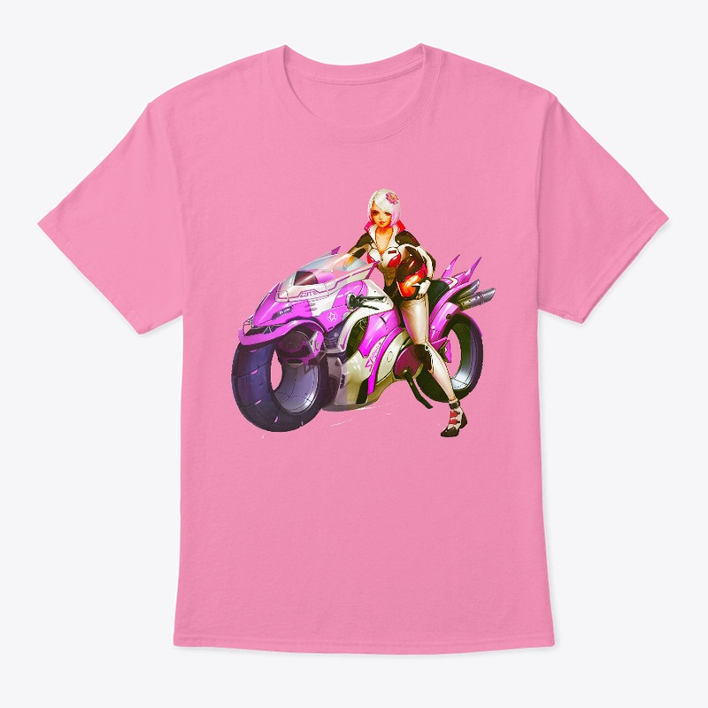 Moto Sporty Racer Sexy Lady-1