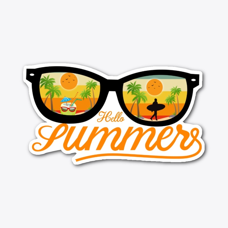 Summer t-shirt design