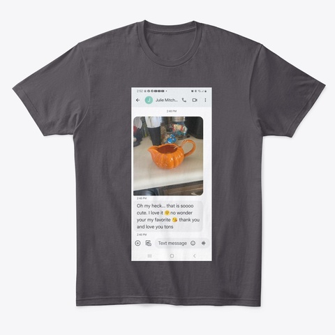 Clint Mitchell Heathered Charcoal  T-Shirt Front