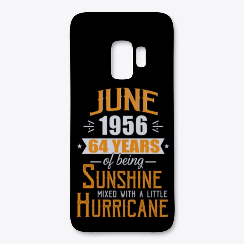 June 1956, 64 Years Anniversary Gift