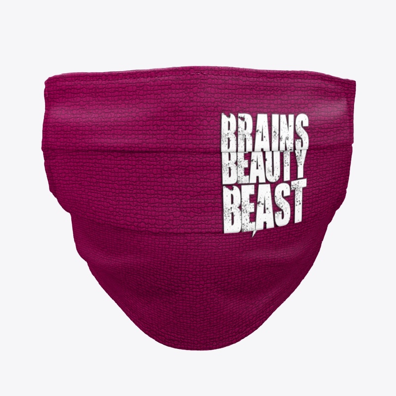 BRAINS BEAUTY BEAST Face Mask