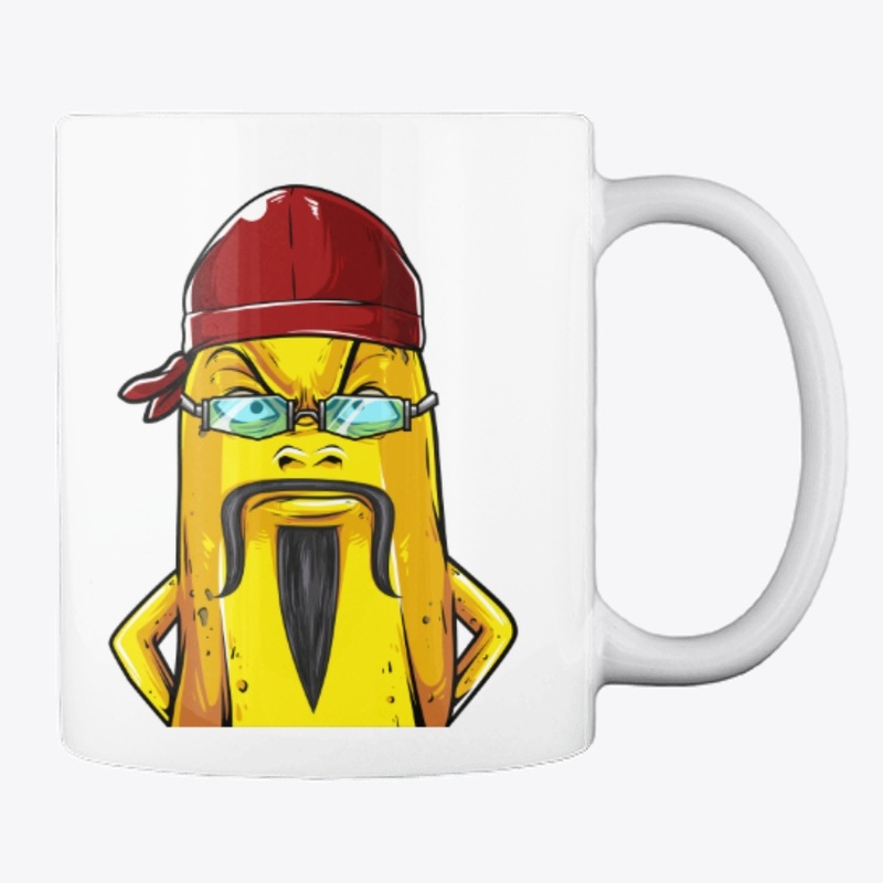 Yellow Samurai Glassed Banana