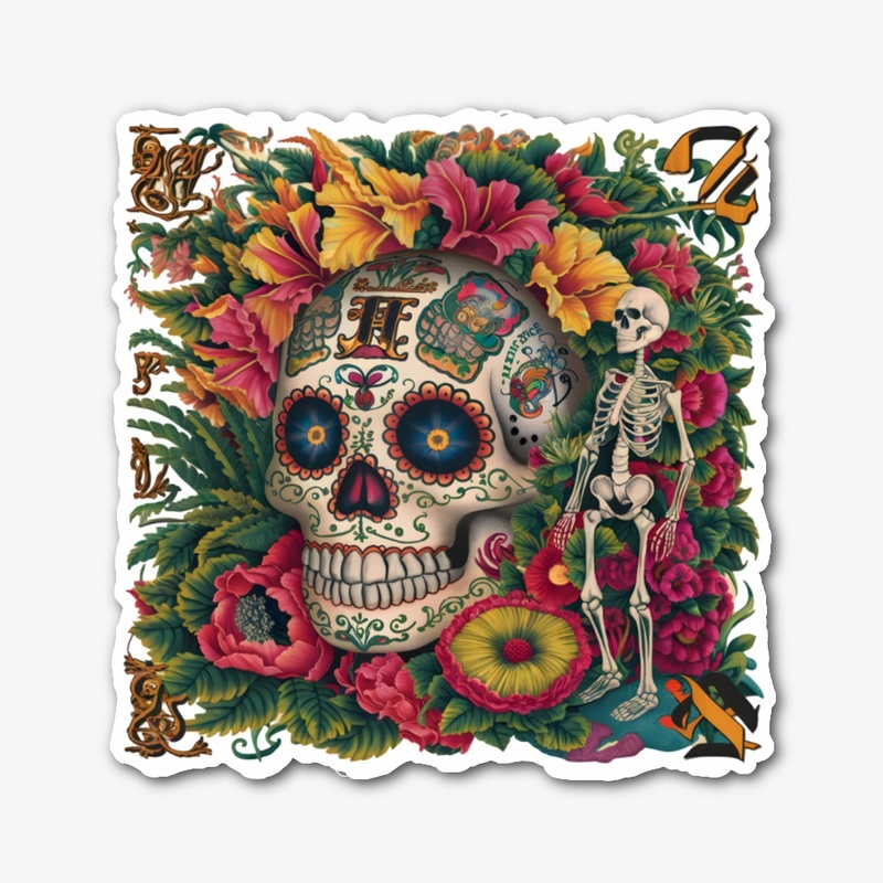 Vintage Sugar Skull Tattoo Tee ๐บ๐๐ฆ