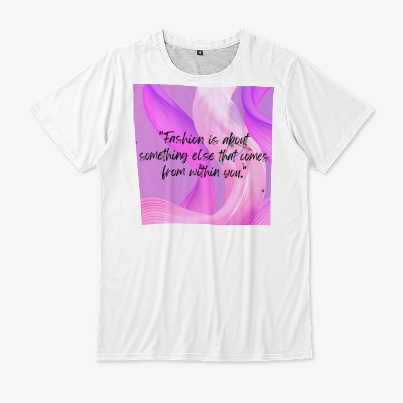 Fashion comes within you