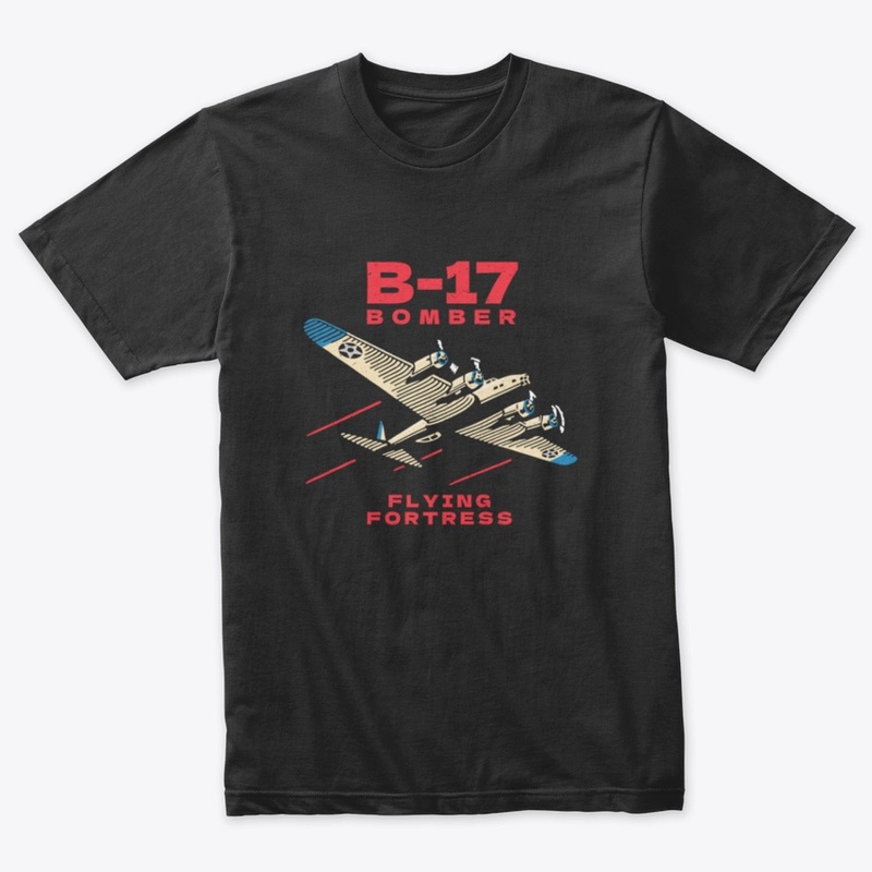 B-17 Bomber Flying Fortress Vintage