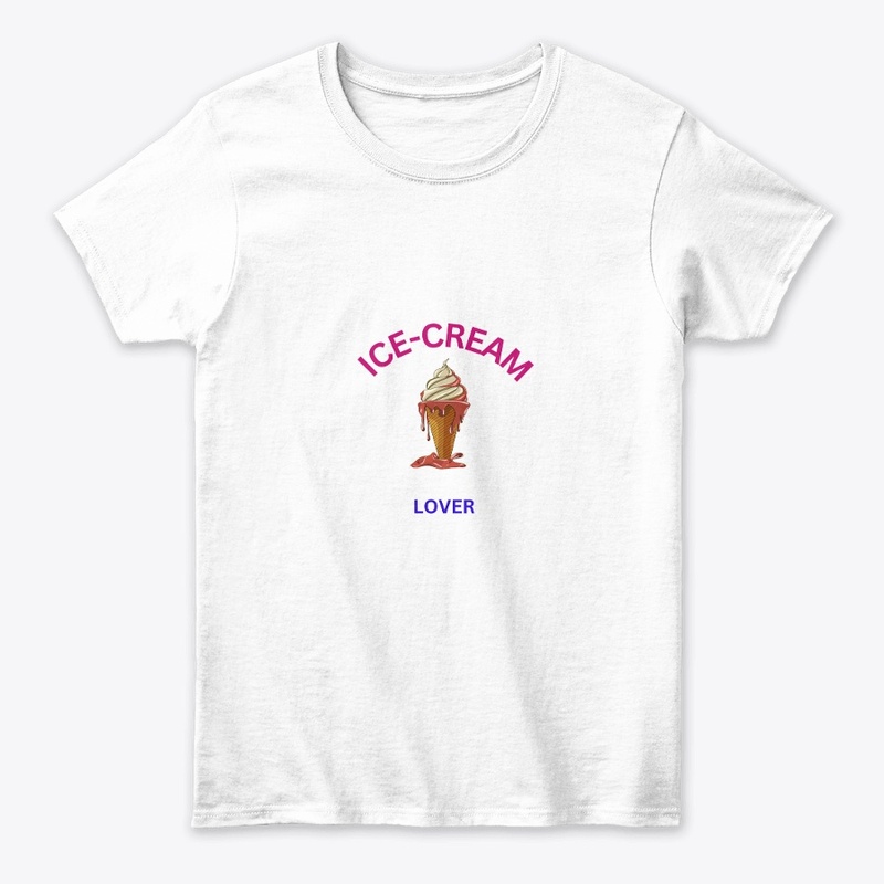 ice cream lover t shirt