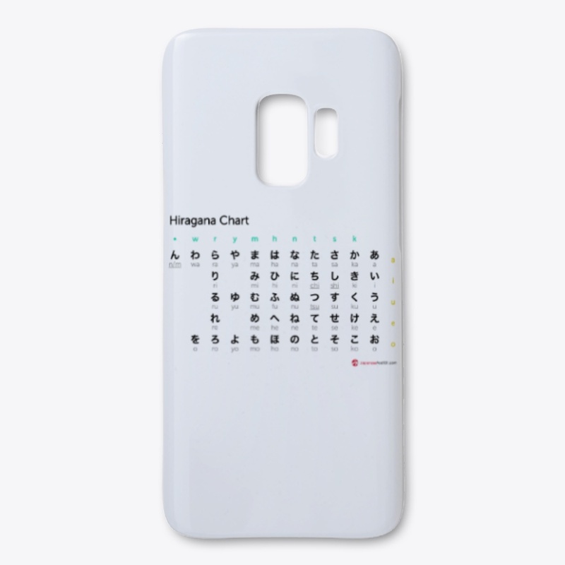 Hiragana chart