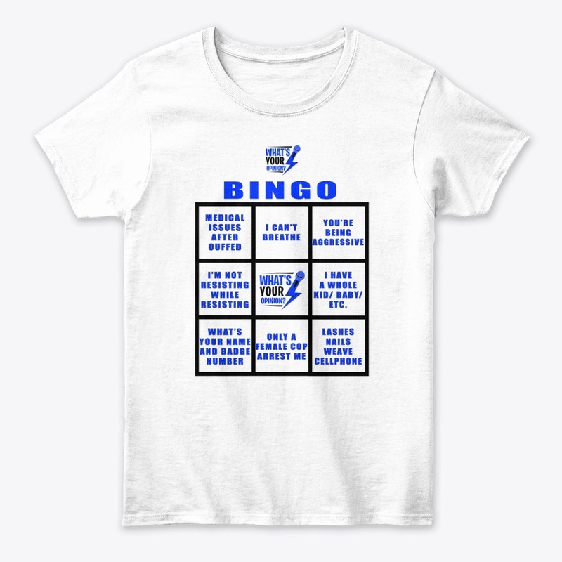 BODYCAM BINGO CARD 2